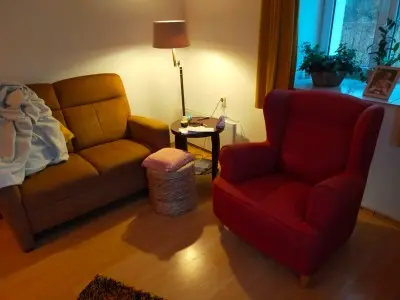 Luchtfoto, camping, te koop in Tsjechie, met zwembad.